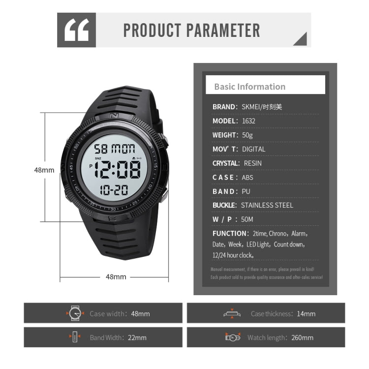 skmei-1632-dual-time-display-luminous-electronic-watch-support-alarm-clockblack-and-white