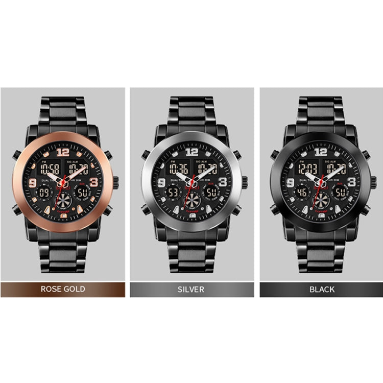 skmei-1642-three-time-display-luminous-electronic-watch-support-alarm-clockblack