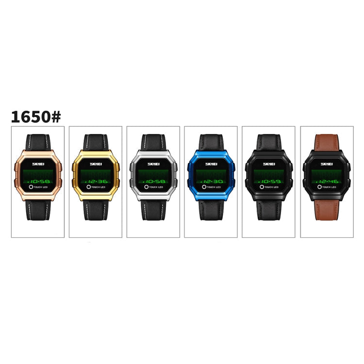 skmei-1650-leather-strap-version-led-digital-display-electronic-watch-with-touch-luminous-buttonsilver
