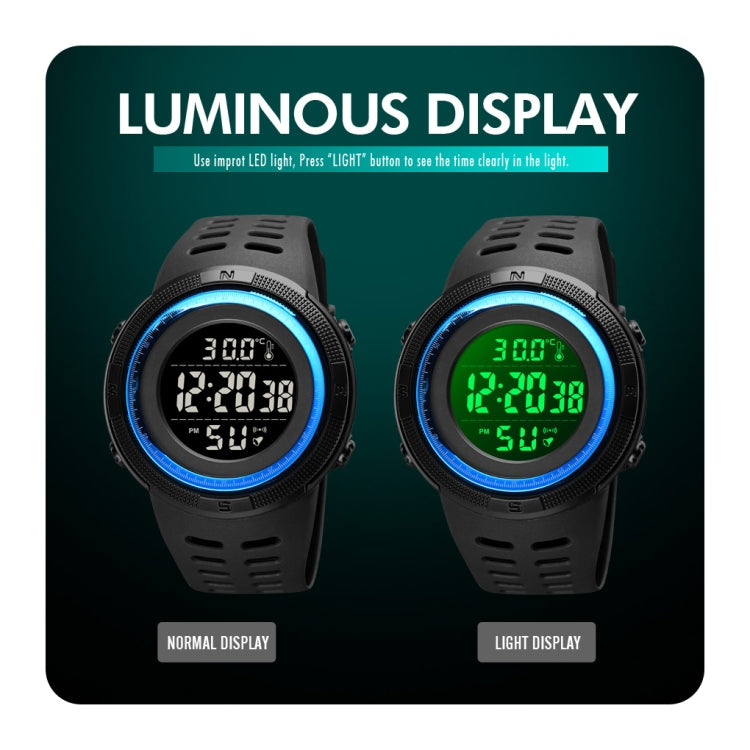 skmei-1681-multifunctional-led-digital-display-luminous-electronic-watch-support-body-ambient-temperature-measurementblue-blac