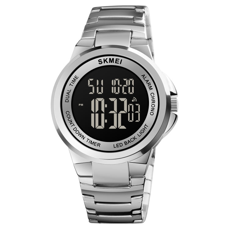 skmei-1712-dual-time-led-digital-display-luminous-stainless-steel-strap-electronic-watchsilver-and-black