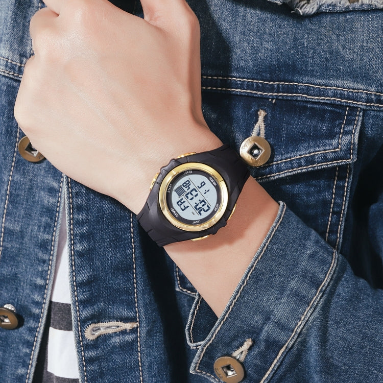 skmei-1790-triplicate-round-led-dual-time-digital-display-luminous-electronic-watch-for-mengold-black