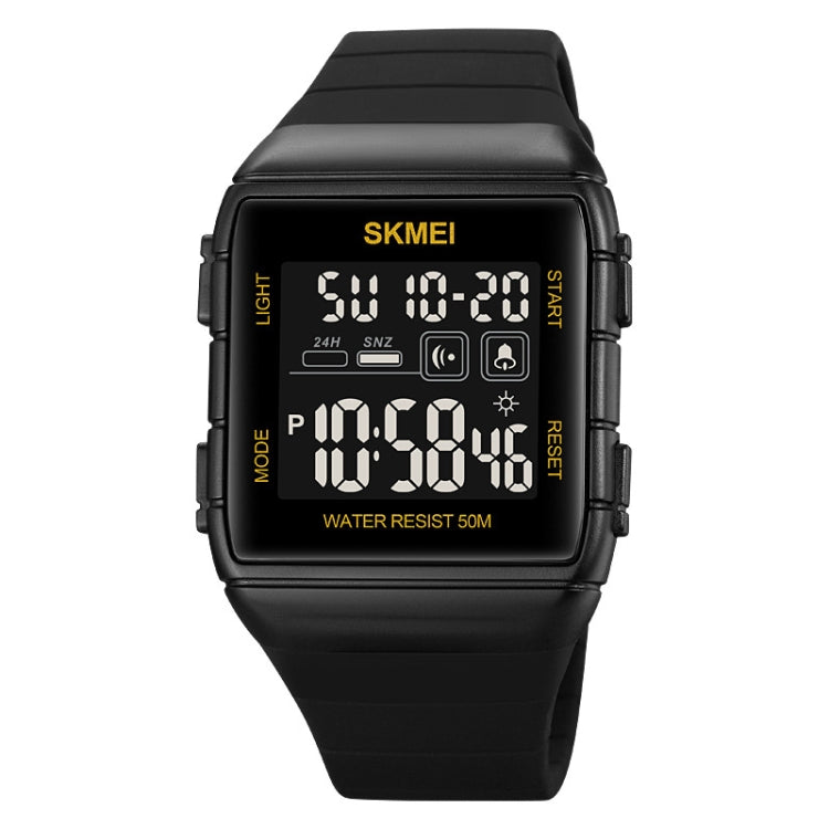 skmei-1960-stainless-steel-buckle-silicone-strap-waterproof-electronic-watchblack-gold