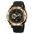 skmei-2098-multifunctional-men-50m-waterproof-thermometer-dual-display-digital-wrist-watchgold-black