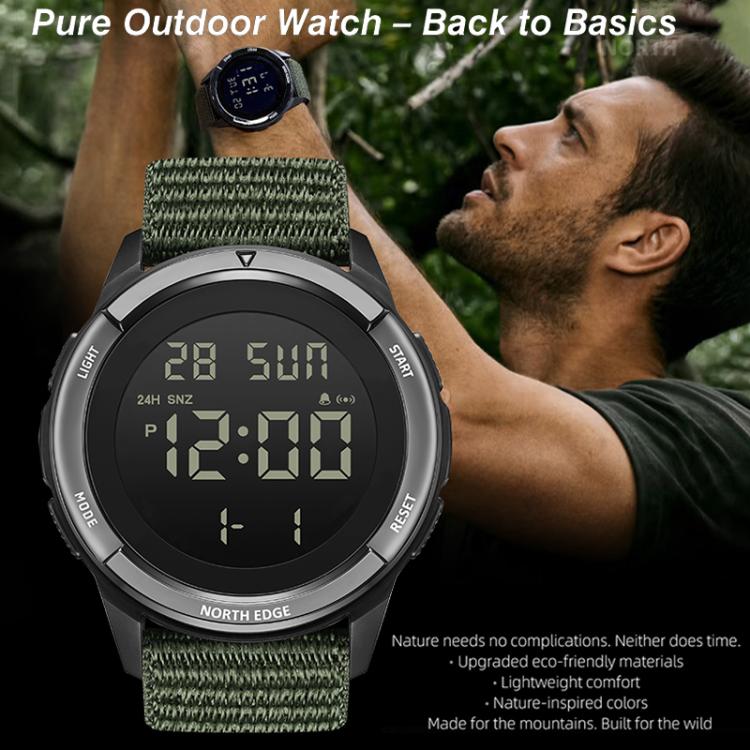 north-edge-terrax-outdoor-luminous-waterproof-men-multifunctional-nylon-strap-sports-watchblack