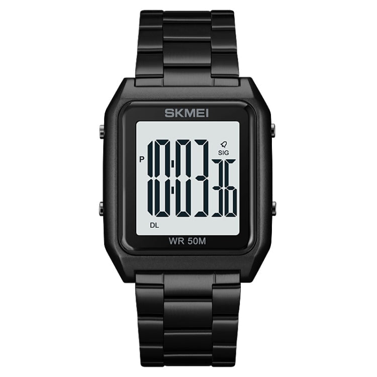 skmei-1879-square-large-screen-men-steel-belt-multi-function-el-luminous-watch-color-black-white-machine