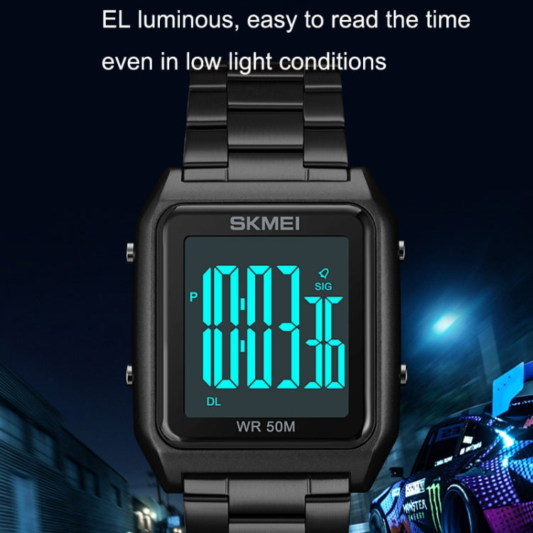 skmei-1879-square-large-screen-men-steel-belt-multi-function-el-luminous-watch-color-black-white-machine