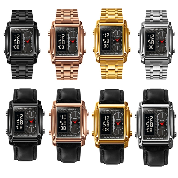 skmei-1868-square-double-display-waterproof-men-watch-style-leather-belt-rose-gold