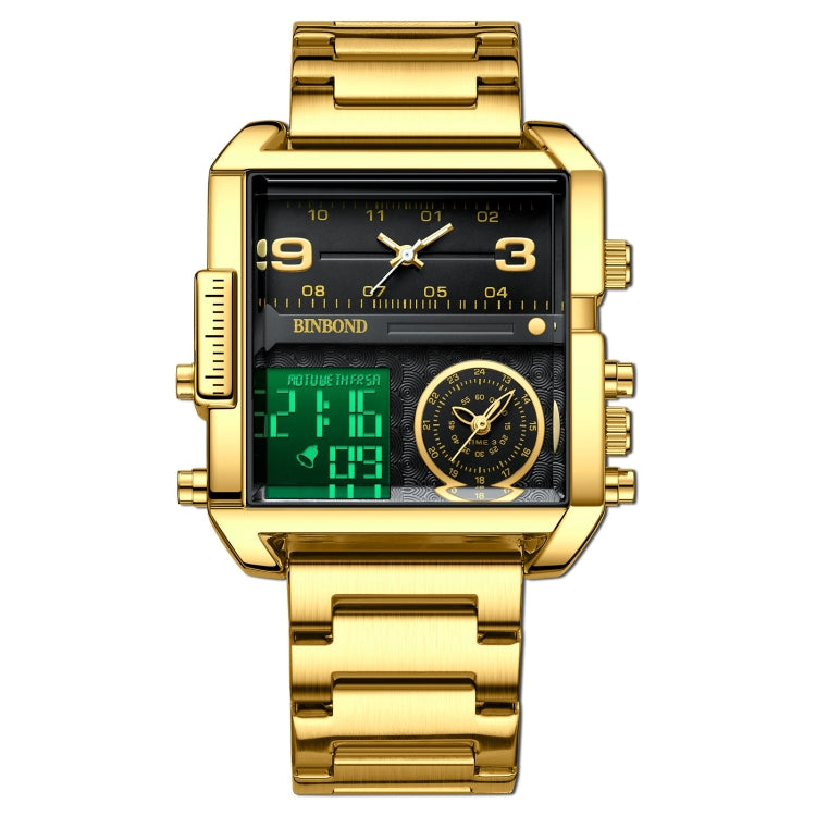 binbond-b3332-square-multifunctional-sports-quartz-waterproof-watchfull-gold-black