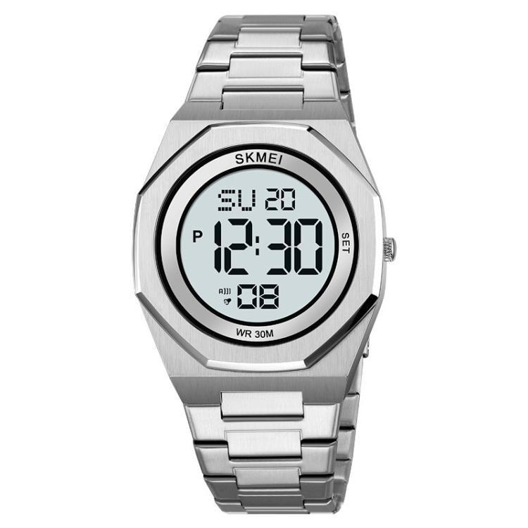 skmei-2479-men-business-casual-multi-function-chronograph-electronic-watchsilver
