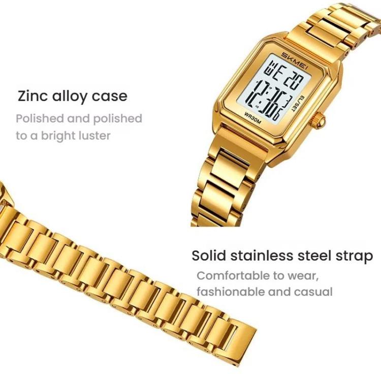 skmei-2493-small-women-electronic-watch-square-steel-strap-watch-style-silver-case-black