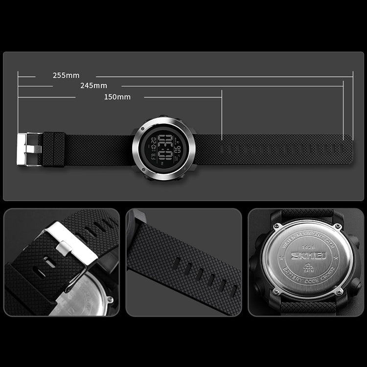 skmei-1426-multifunctional-outdoor-fashion-noctilucent-waterproof-white-machine-rubber-ring-digital-watchblack