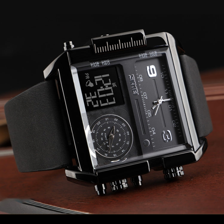 skmei-1391-multifunctional-men-business-digital-watch-30m-waterproof-square-dial-wrist-watch-with-leather-watchbandgold